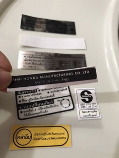 BỘ TEM THÔNG SỐ XE HONDA DREAM THÁI