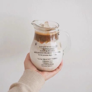 Bình thuỷ tinh chữ Pháp