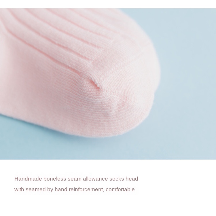 Vớ Cotton Dày Dặn Họa Tiết Kẻ Sọc Dành Cho Bé 0-3 Tuổi