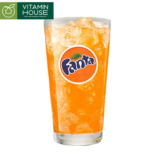 Nước ngọt có ga Fanta Cam Dâu Thơm Mỹ 355ml [VITAMIN HOUSE]