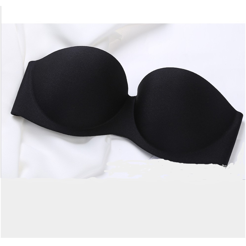 áo ngực không dây dành cho áo hở lưng kèm dây lưng trong(màu đen)