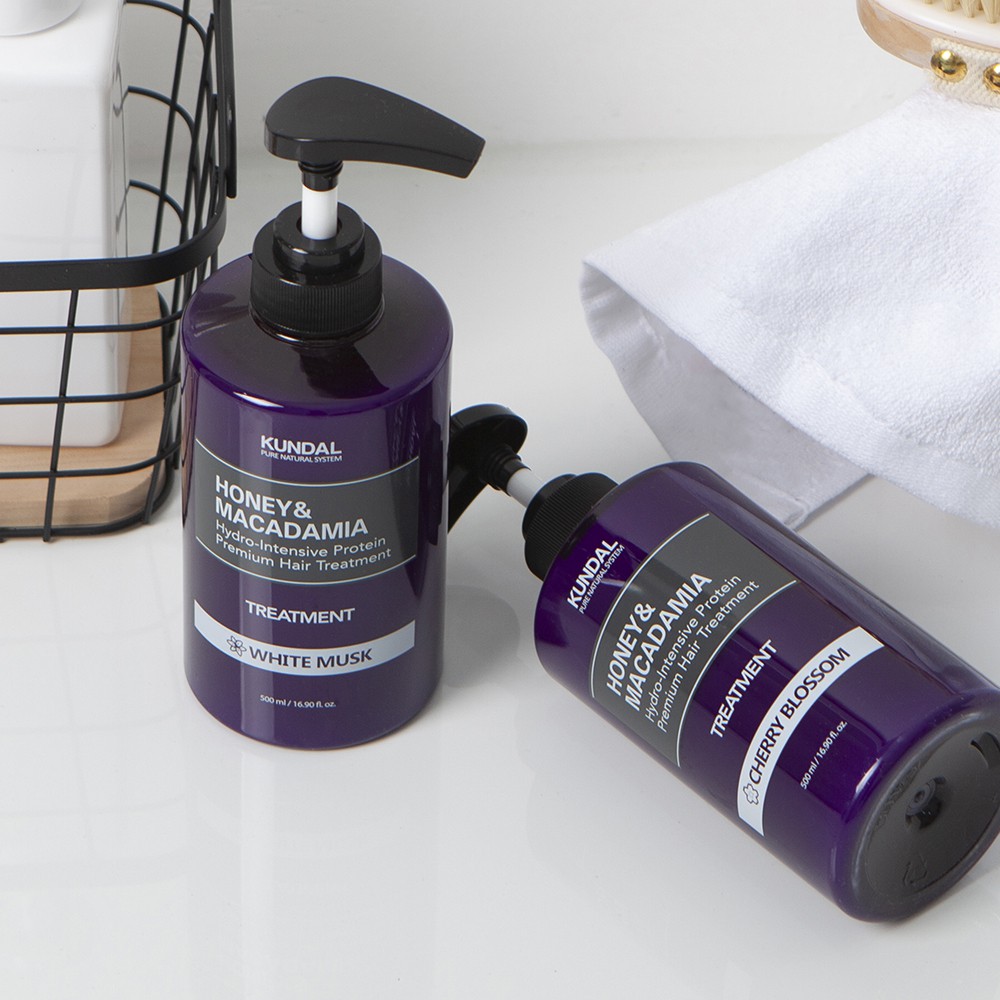 Dưỡng tóc Kundal Honey & Macadamia hương White Musk 500ml | BigBuy360 - bigbuy360.vn