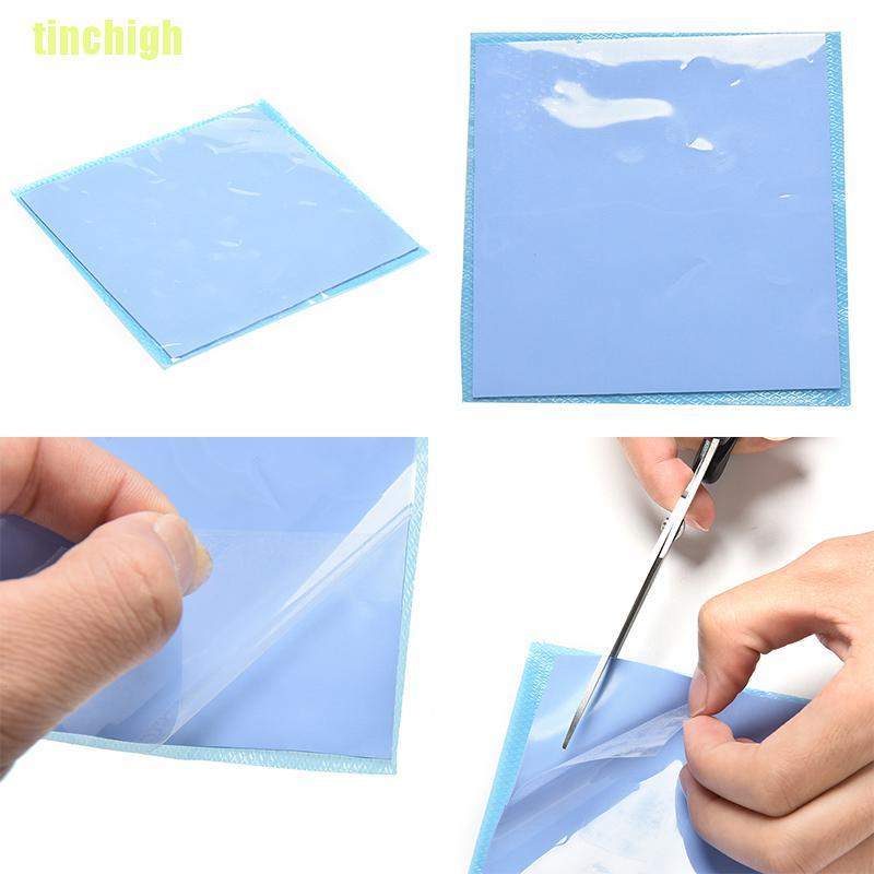 Tấm Silicon Tản Nhiệt Màu Xanh Dương Kích Thước 100mm X 100mm X