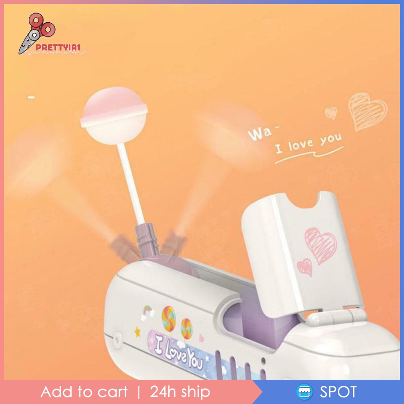 Súng Đồ Chơi Kẹo Mút Prettyia1 Màu Hồng Ngọt Ngào Sáng Tạo Cho Bé