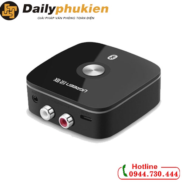 Bộ thu Bluetooth 4.2 cho loa, amly hỗ trợ cổng 3.5mm + RCA Ugreen 40759 dailyphukien