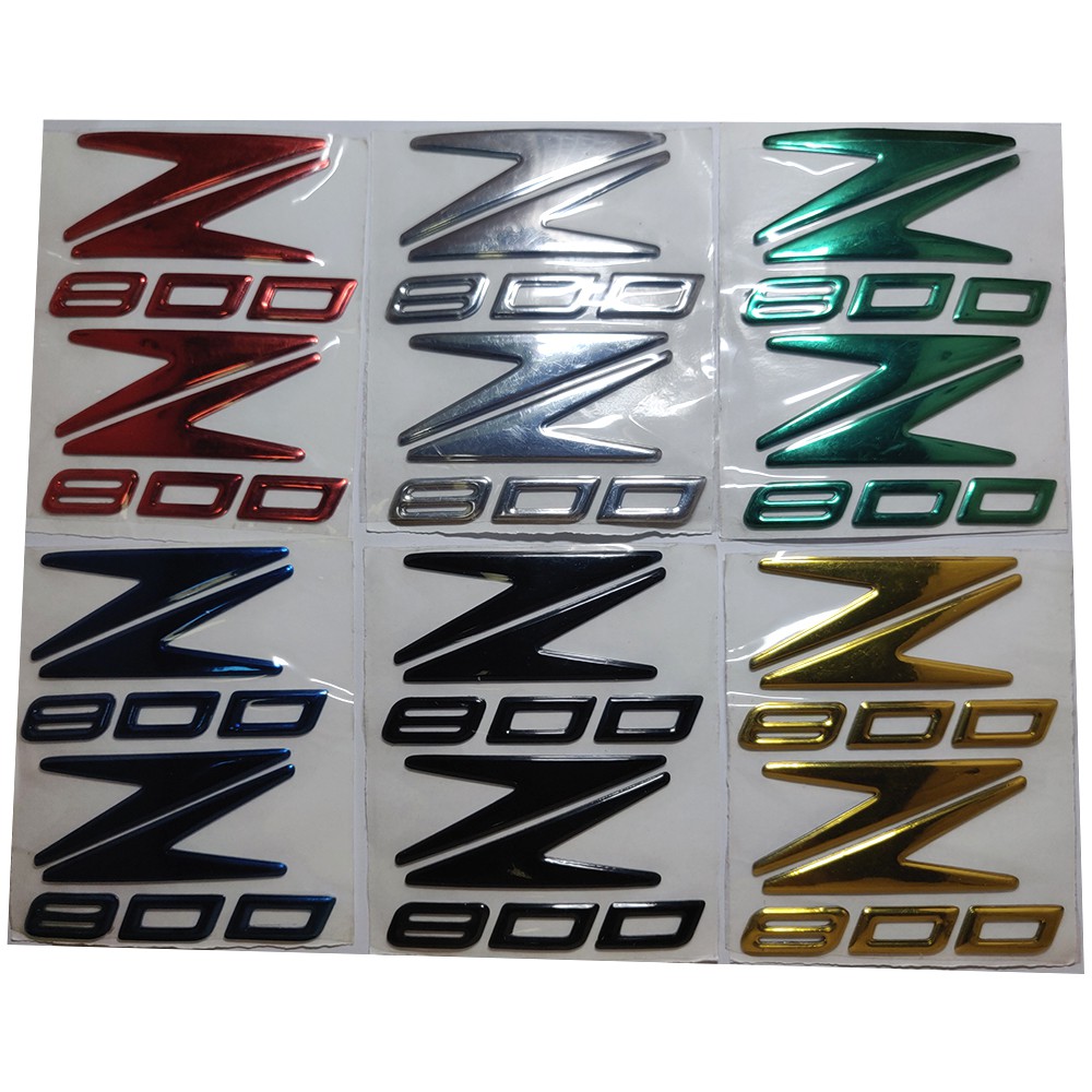 Sticker 3d Phản Quang z800 Dán Trang Trí Xe Mô Tô kawasaki z800 z 800