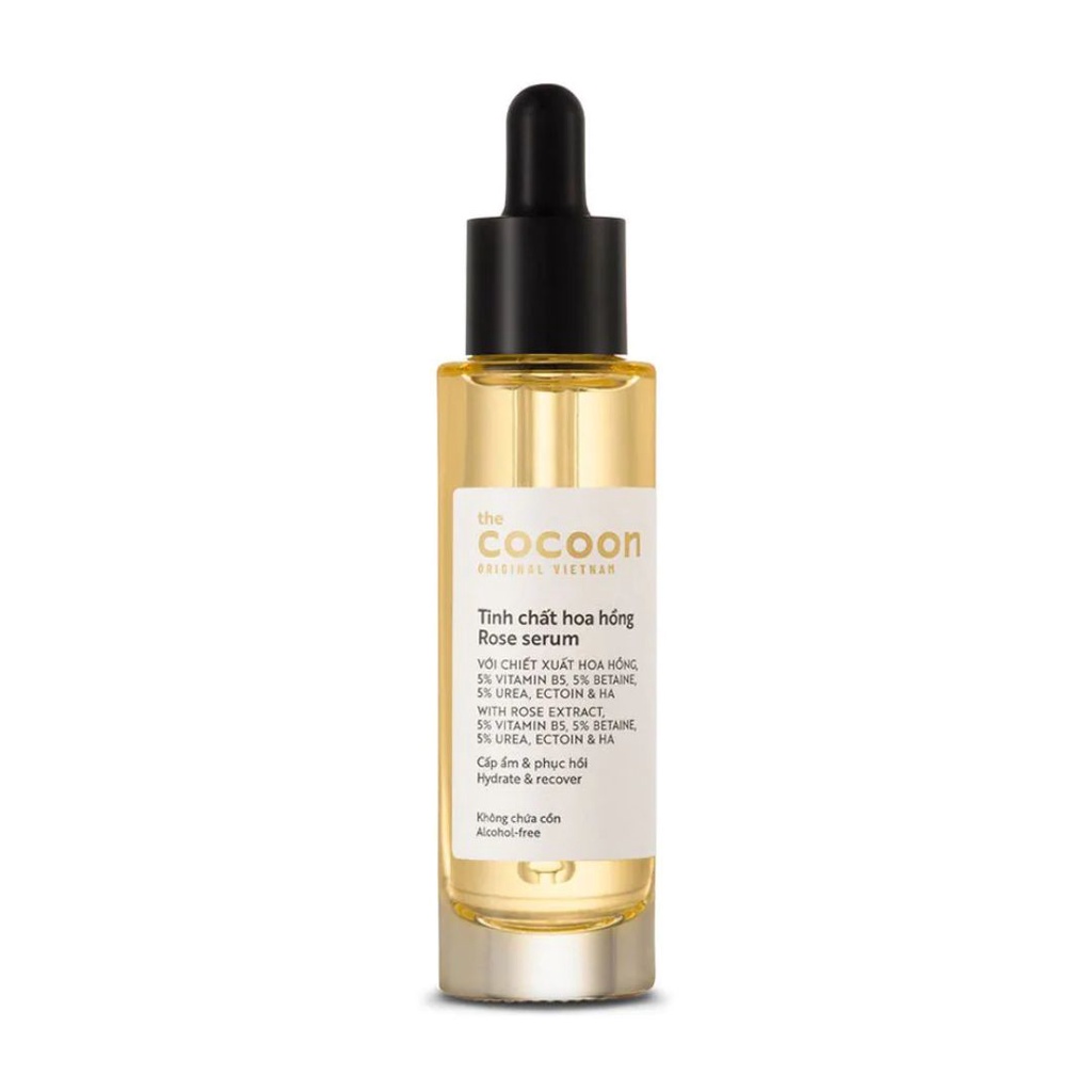 Tinh Chất Cocoon Cấp Nước & Cấp Ẩm Sâu Từ Hoa Hồng Rose Serum 30ml - Khongcoson