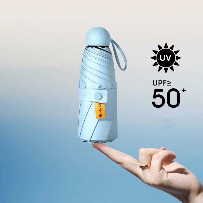 Ô Dù Che Mưa Đi Nắng Chống Tia UV Mini Cao Cấp Dù Che Mưa ASAKI