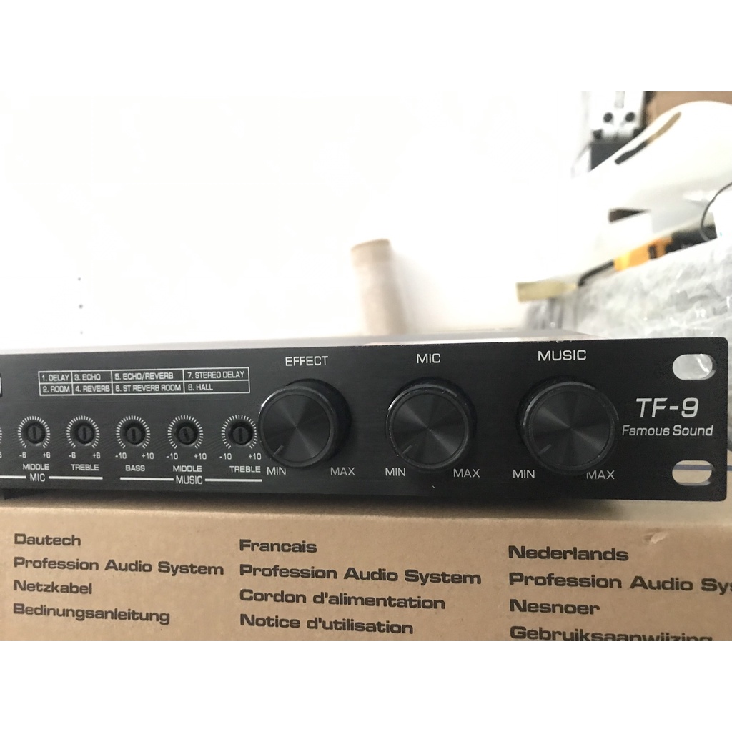Vang Số Chỉnh Cơ JA TF9 - Tích hợp nhiều chế độ Karaoke