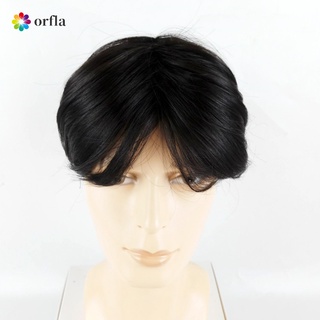 Tóc Giả Nam Dài 15cm Màu Đen
