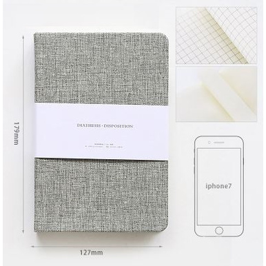 Sổ Tay Notebook Bìa Vải To The World