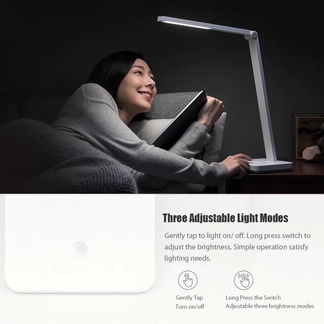 Đèn Bàn Chống Cận Xiaomi Mijia Lite - Hàng Chính Hãng - Bảo Hành 6 Tháng