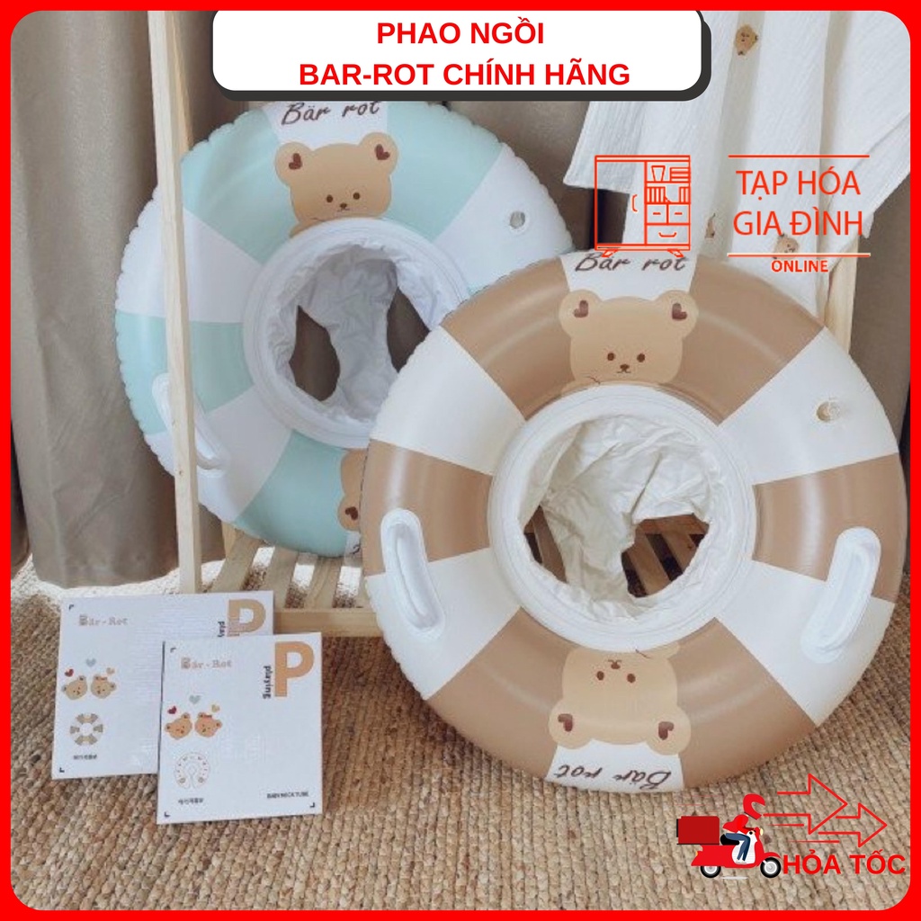 Phao ngồi chính hãng bar-rot an toàn cho bé 3 tháng - 5 tuổi