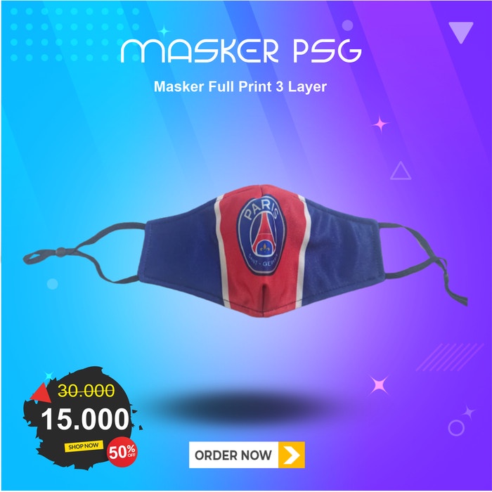 Mặt nạ 3 lớp PSG phiên bản