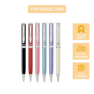 Bút Ký Cao Cấp Pentel Nắp Vặn Nét 0.8mm Mực Bi B811
