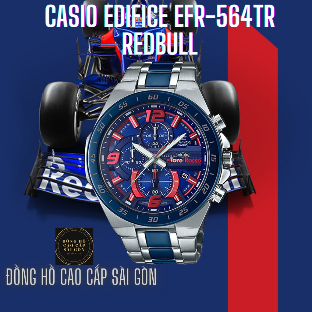 Đồng hồ nam casio edifice chronograph efr-564tr-2a , phiên bản đặc biệt , size 45mm