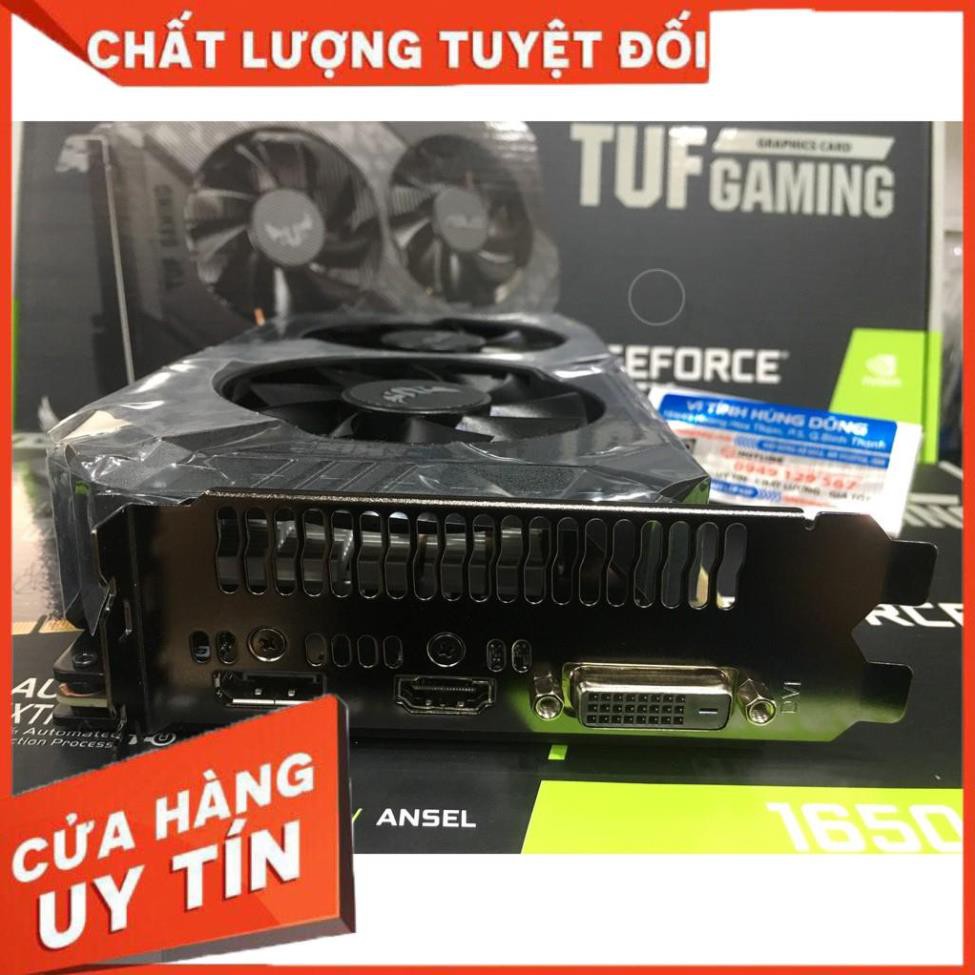 VGA GTX1650 4GD6-Gaming Asus TUF, GTX1650 MSI 4GD5 Ventus Xs OCV1