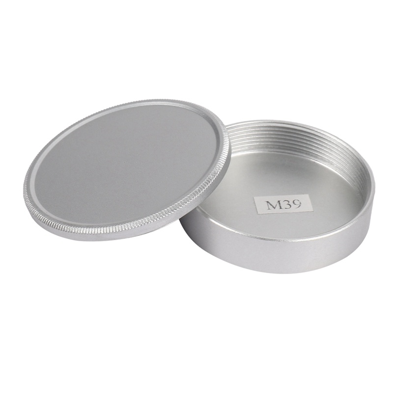 Bộ nắp sau ống kính và nắp sau bằng kim loại cho M39 Ltm Lsm Leica Screw Mount Mcm39S