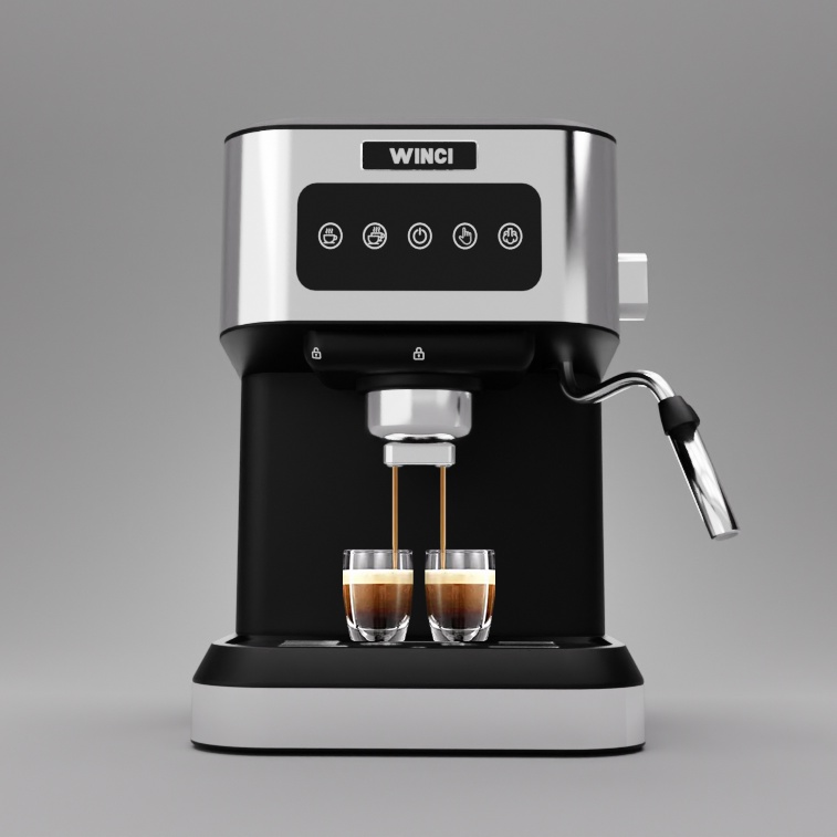 Máy pha cafe tự động Espresso Winci CM3000, Thời gian pha dưới 1 phút, chức năng đánh sữa tạo kem, Bảo hành 12 tháng