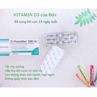 Viamin d-fluoretten 500 i.e date 2024