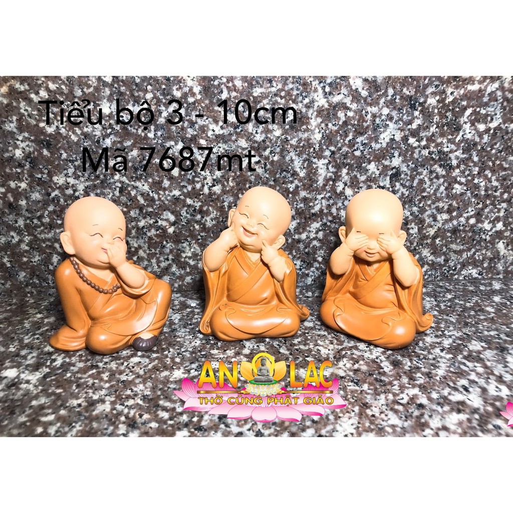 Bộ 3 Chú Tiểu Tam Không 10cm MT