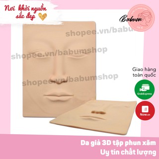 Da giả 3D cho người tập phun xăm, điêu khắc, da phun nhân tạo silicon có độ trơn và mềm như da thật