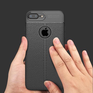 Ốp Lưng Dẻo Đen Chống sốc Autofocus iPhone 7 Plus