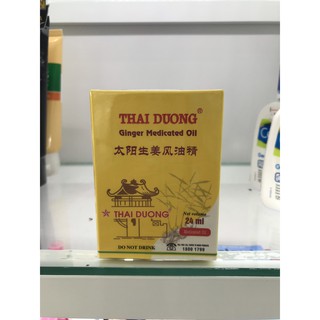 DẦU GỪNG THÁI DƯƠNG chai 24ml