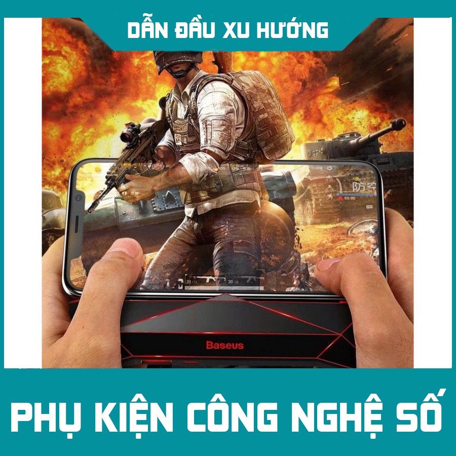 [SIÊU CHẤT] [ SIÊU PHẨM ] - TAY CẦM TẢN NHIỆT BASEUS GAMES - tích hợp pin dự phòng 2000 mAh.