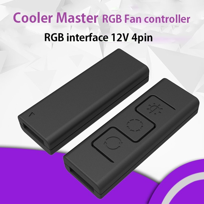 C10L 4Pin/12V RGB Fan Controller Computer Case Fan Connector Cable for RGB Interface 4Pin Fan Light Bar Connection