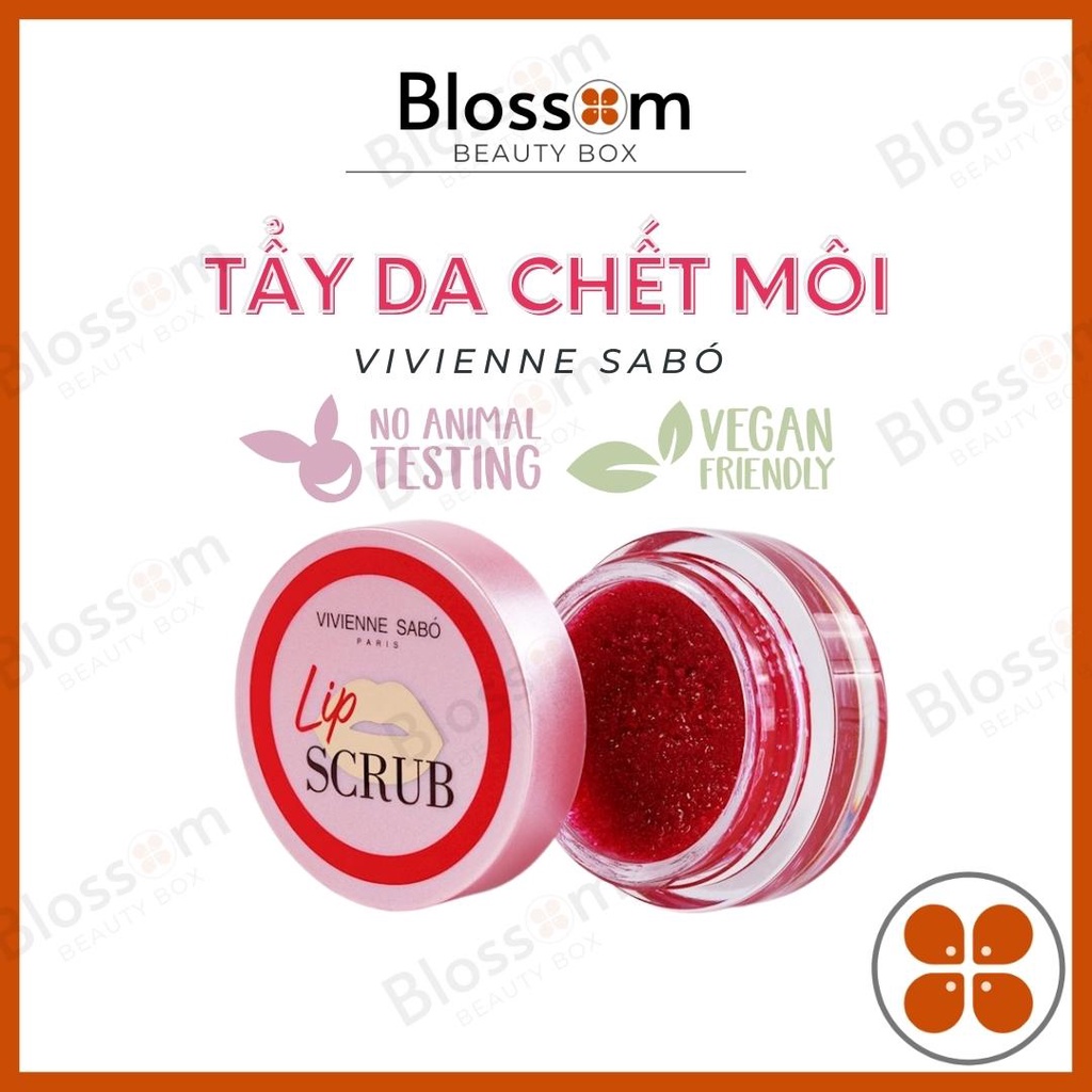 Tẩy da chết môi dưa hấu Viviene Sabó 3g