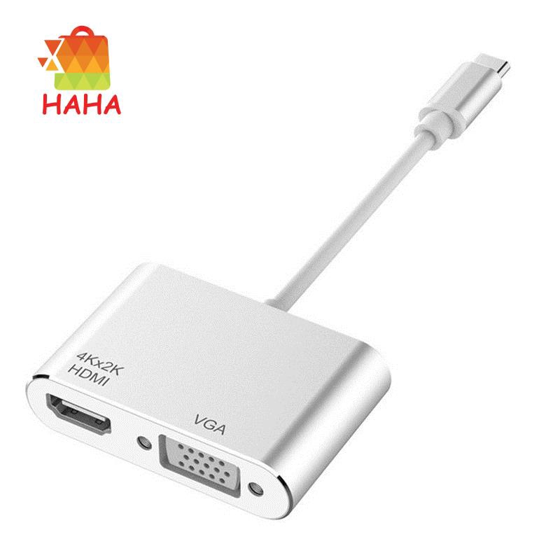 Cáp Chuyển Đổi Âm Thanh Từ Usb Type C Sang Hdmi Vga