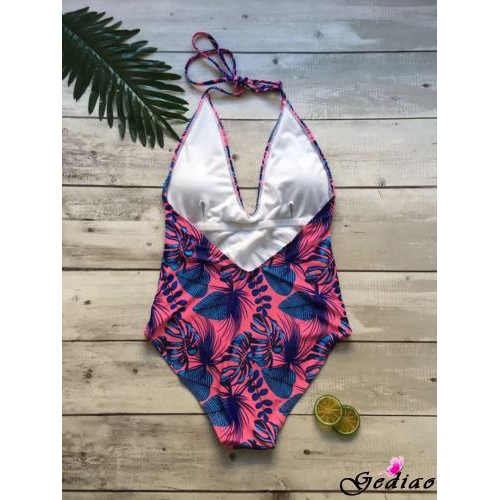 Bộ bikini liền thân in hoa quyến rũ cho nữ | BigBuy360 - bigbuy360.vn