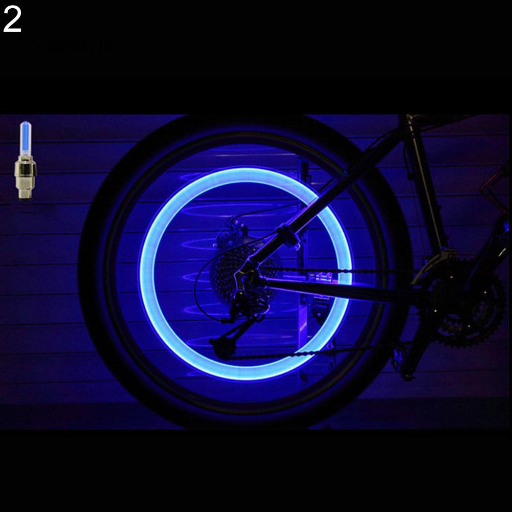 Bộ 2 đèn LED gắn van xe đạp / xe máy chất lượng cao