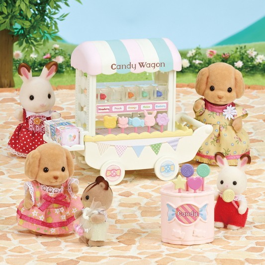 Sylvanian Families Xe Bán Kẹo Candy Wagon