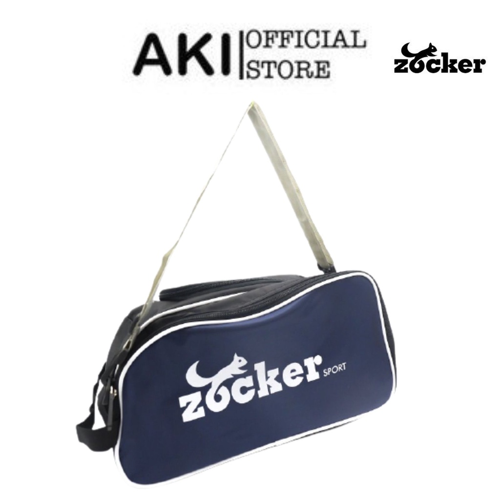 Túi đựng giày đá bóng Zocker Xanh Navy, phụ kiện thể thao balo unisex thời trang chính hãng cao cấp - TZ004