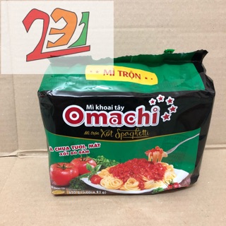 Lốc x5 Túi Mỳ Sốt Spaghetti Cà Chua Bò Băm 91