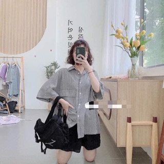 Áo Sơ Mi Phong Cách Hàn Quốc( ảnh thật)