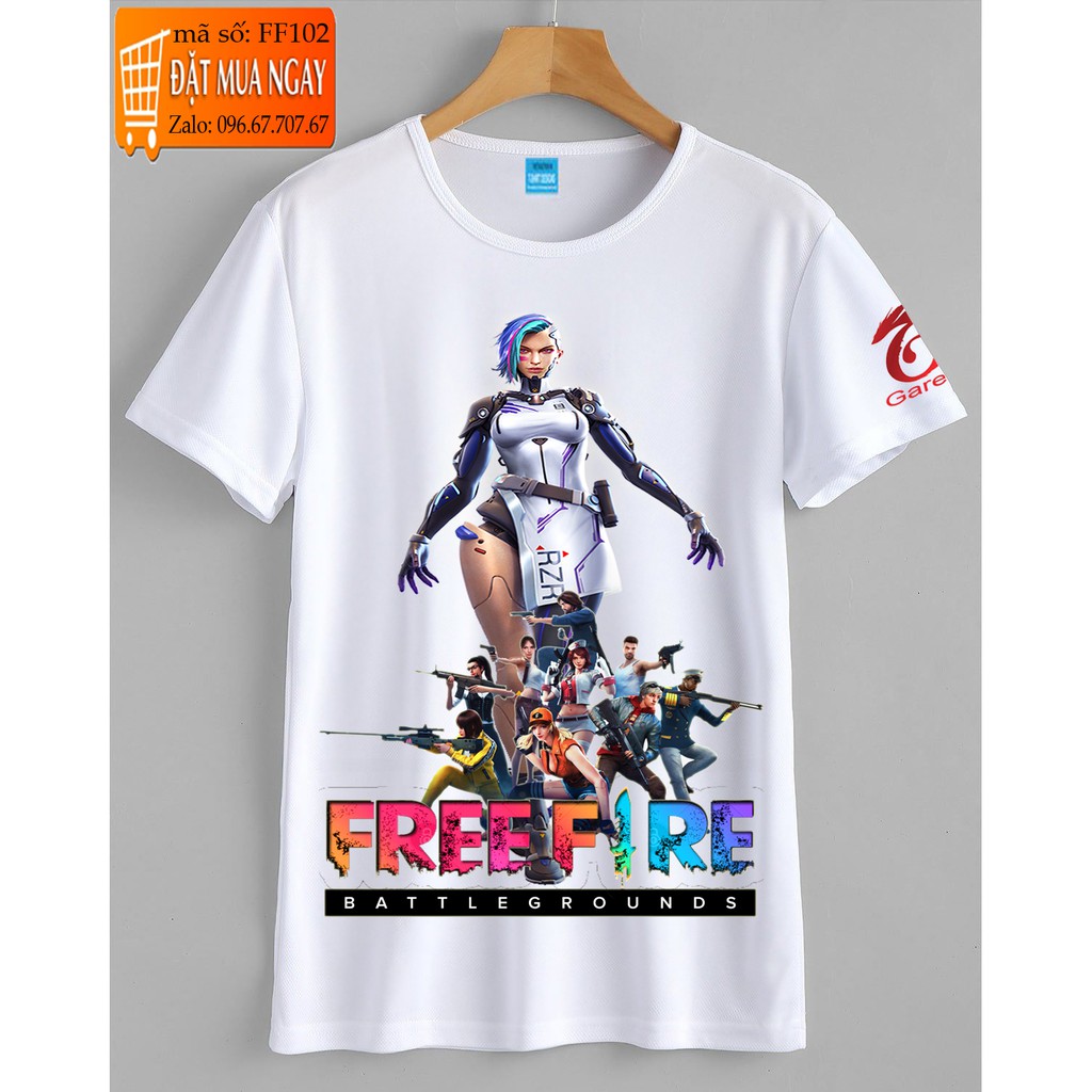 Áo thun game free fire