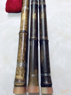 Tiêu trúc tím tone đô, rê cao cấp (free ship)
