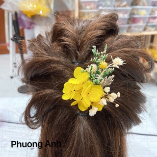 Trâm cài tóc hoa khô