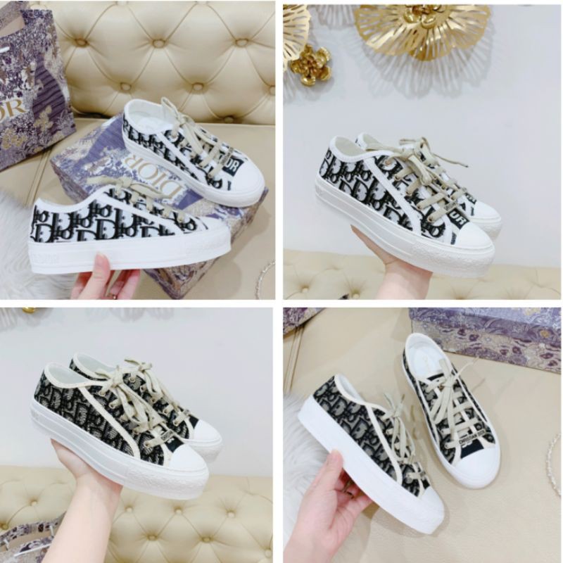 hm(VIDEO) Giày Thể Thao Nữ Hoạ Tiết Mềm Êm Hàng Fullbox Bill Túi Hãng Cao Cấp