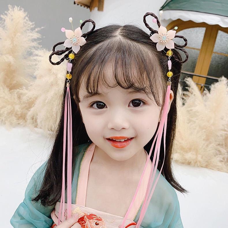 PVN50423 Trâm Cài Tóc Phong Cách Trung Hoa Cổ Điển Cho Bé Gái