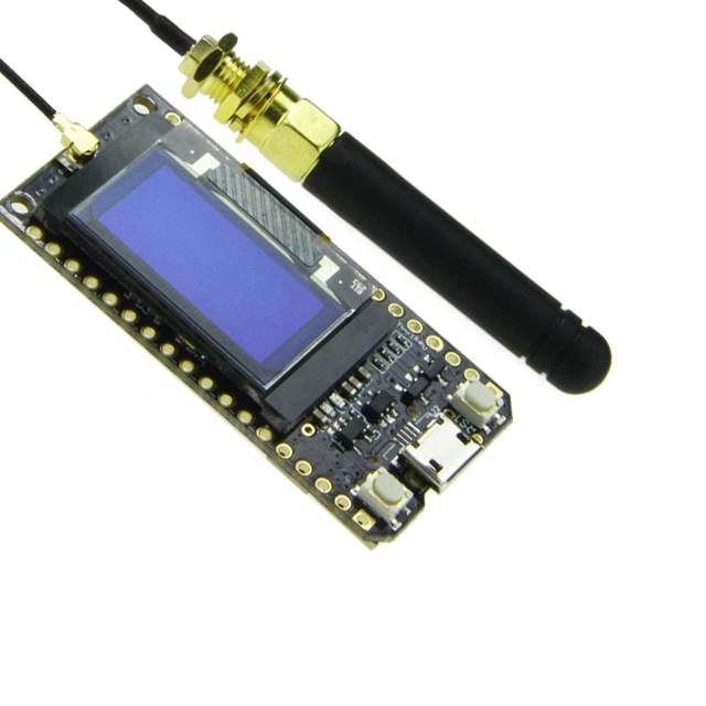 Bảng Mạch Phát Triển Bluetooth ESP-32 Lora32 Lora 868Mhz ESP32 Lora Oled 0.96 Inch Có Ăng Ten
