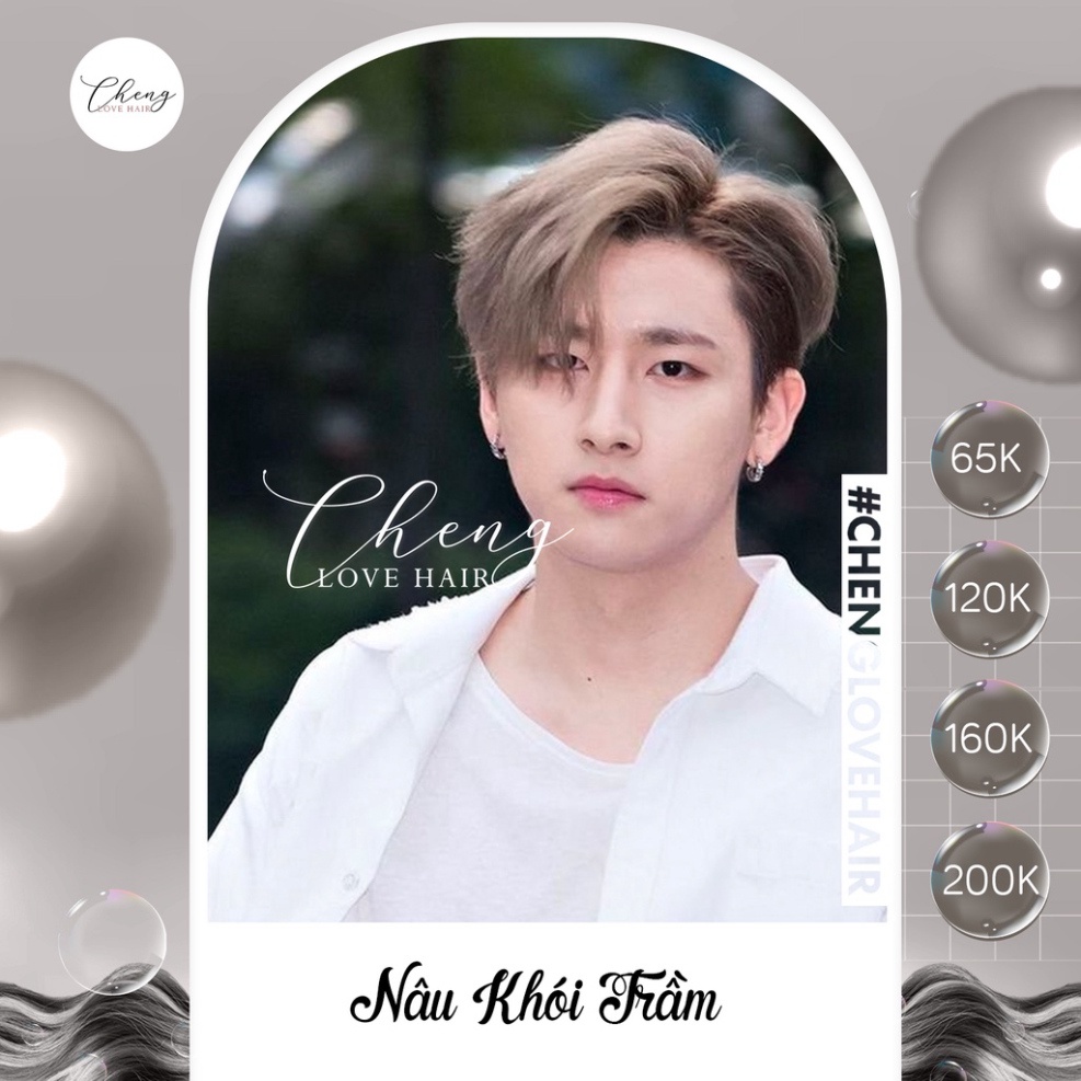 Thuốc nhuộm tóc nam màu nâu khói tại nhà chính hãng giá rẻ - An Khang Cosmetic