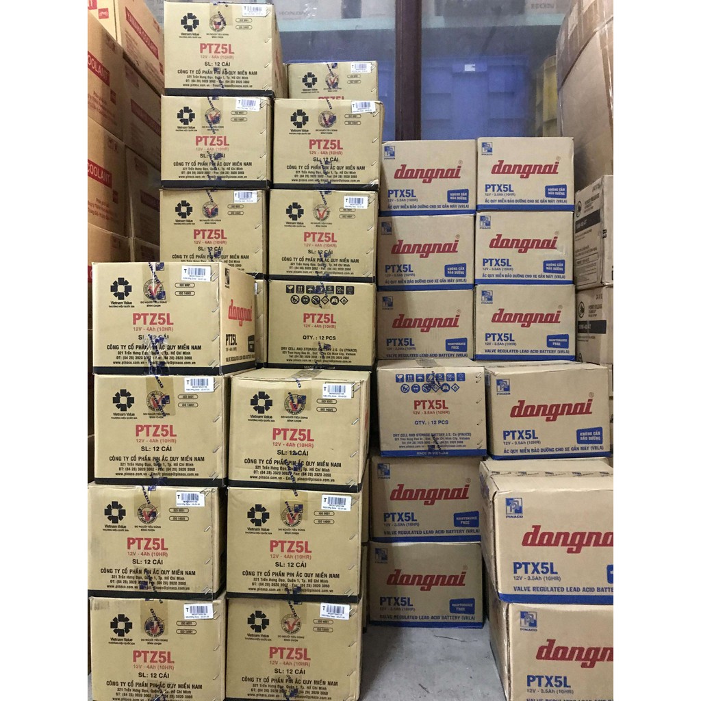 Acquy 6AH PT6A/PTZ6HL xe máy Sirius, Jupiter, Wave, Dream PT37