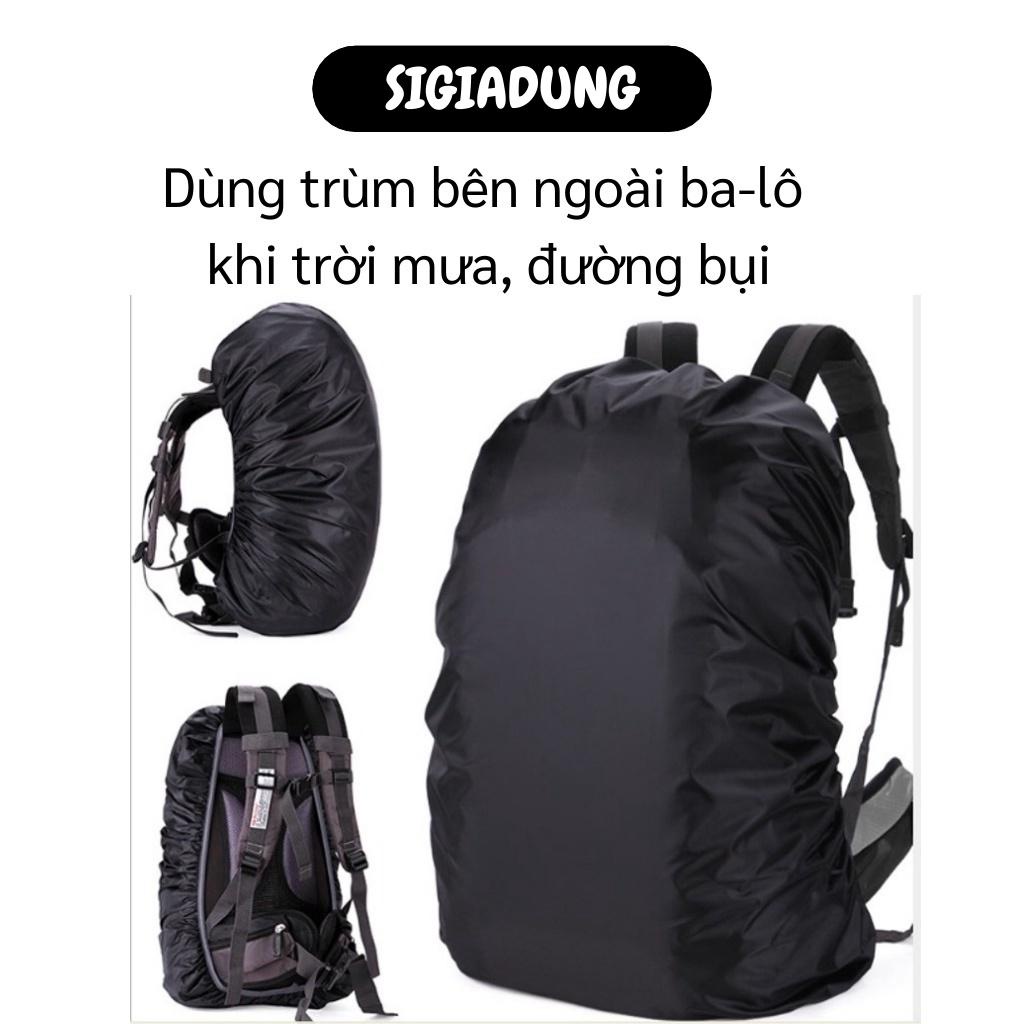 [SGD] Túi Bọc Balo - Áo Trùm Balo Đi Mưa Chống Thấm Nước Siêu Bền, Size 45-50L 4610