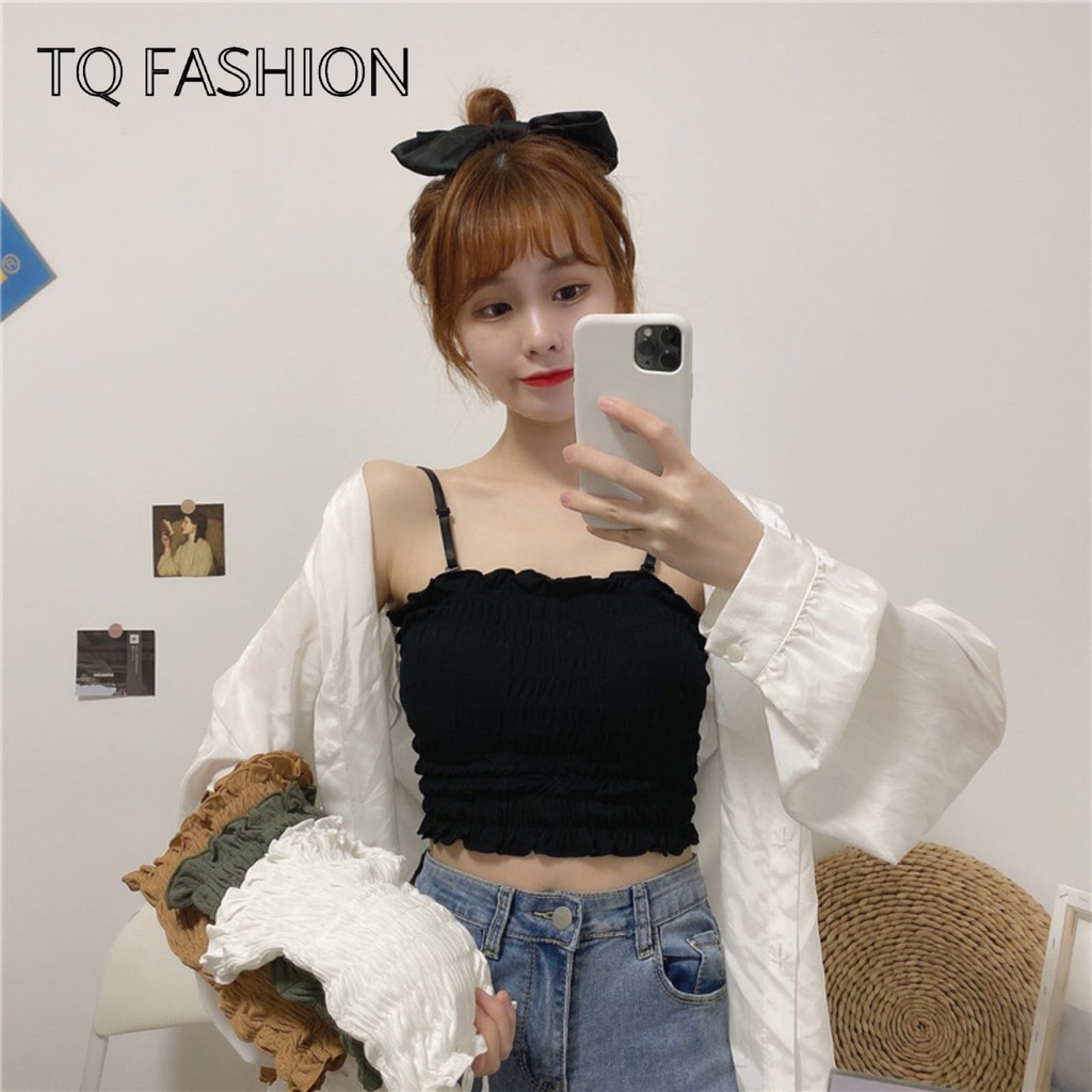 Áo Bra Nữ TQ Fashion FREESHIP Áo Ngực Thun Gân - Bra Nữ Dáng Dài alohashop91