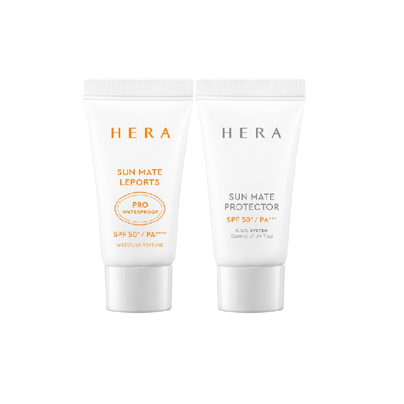 Bộ Kit Kem Chống Nắng Hera Sun Mate Simple Set SPF50+ PA+++