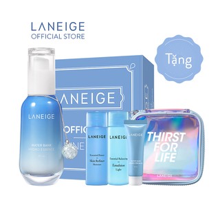 Tinh chất dưỡng ẩm chứa nước khoáng xanh LANEIGE Water Bank Hydro Essence 70ML - Thirst For Life Limited Edition